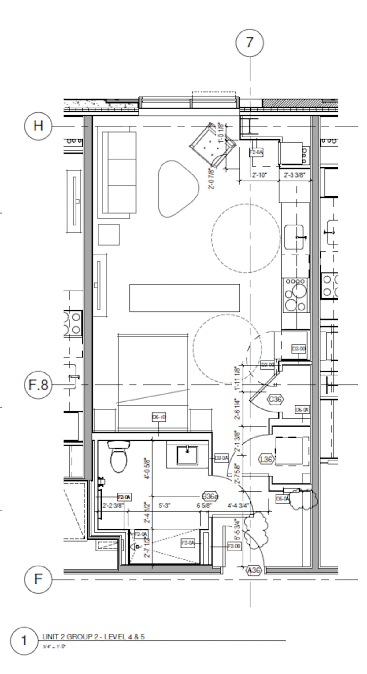 Floorplan diagram for Watermark B1-S.27B, showing Studio