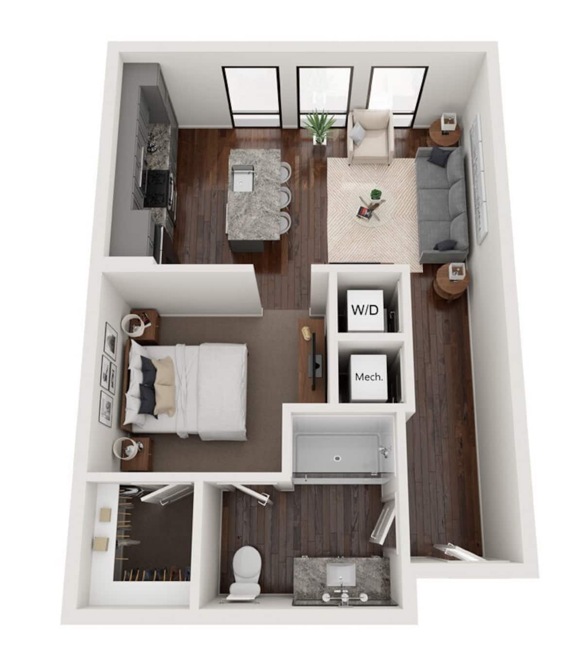 Floorplan diagram for S5, showing Studio
