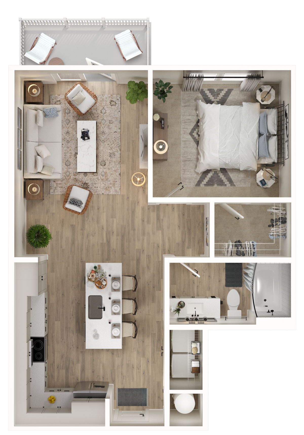 Plano de A7, que muestra 1 habitación