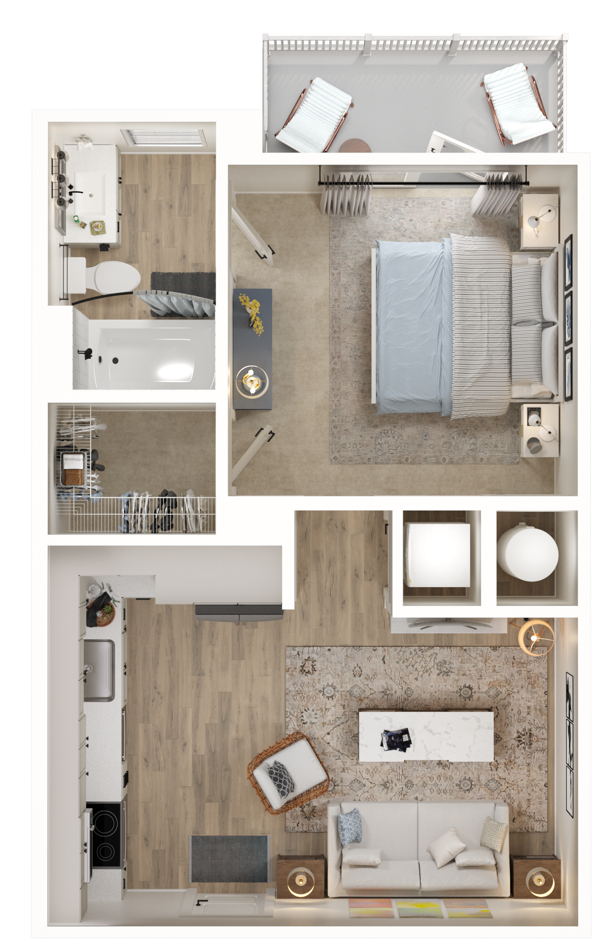 Plano de A8, que muestra 1 habitación