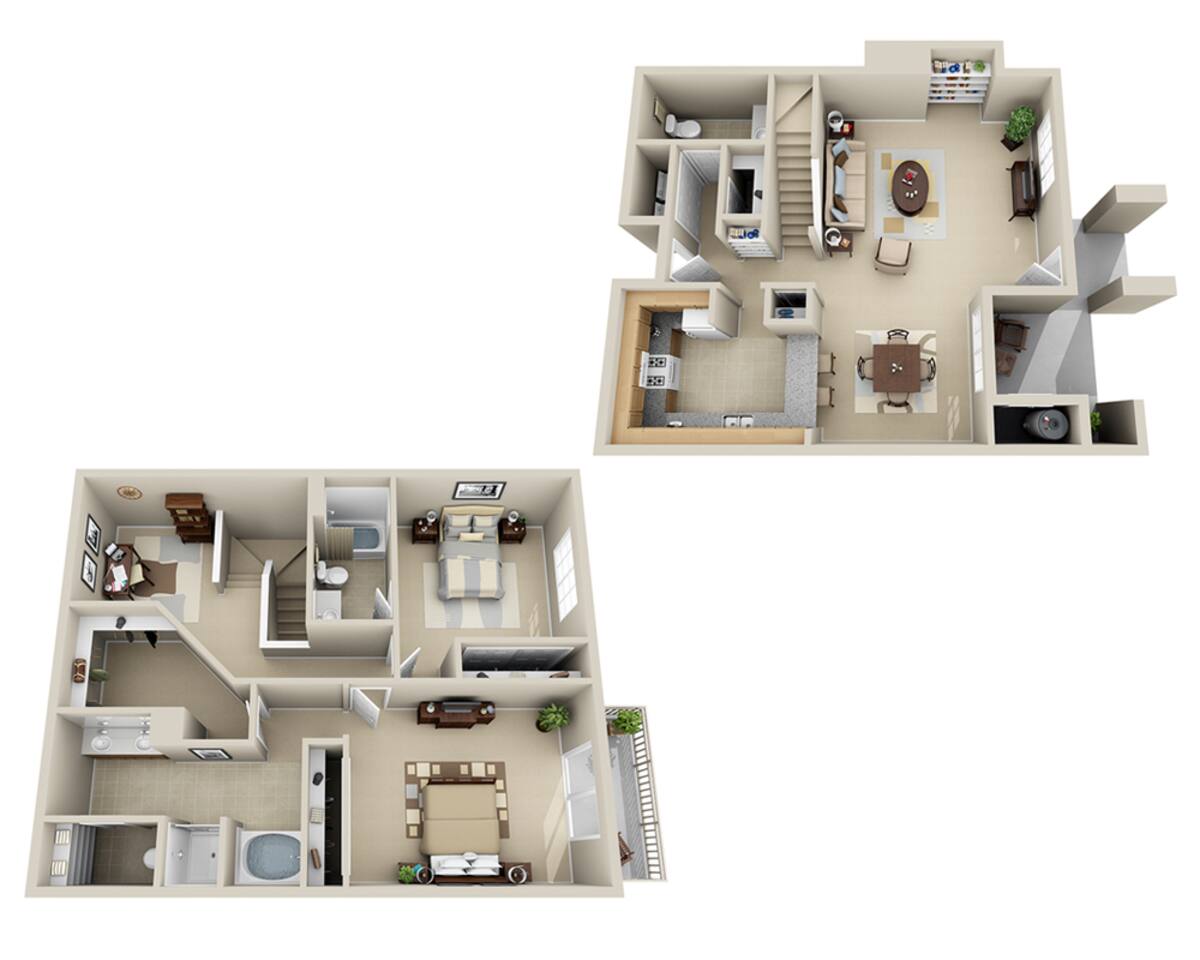 Floorplan diagram for Marina (B2.5DT), showing 2 bedroom