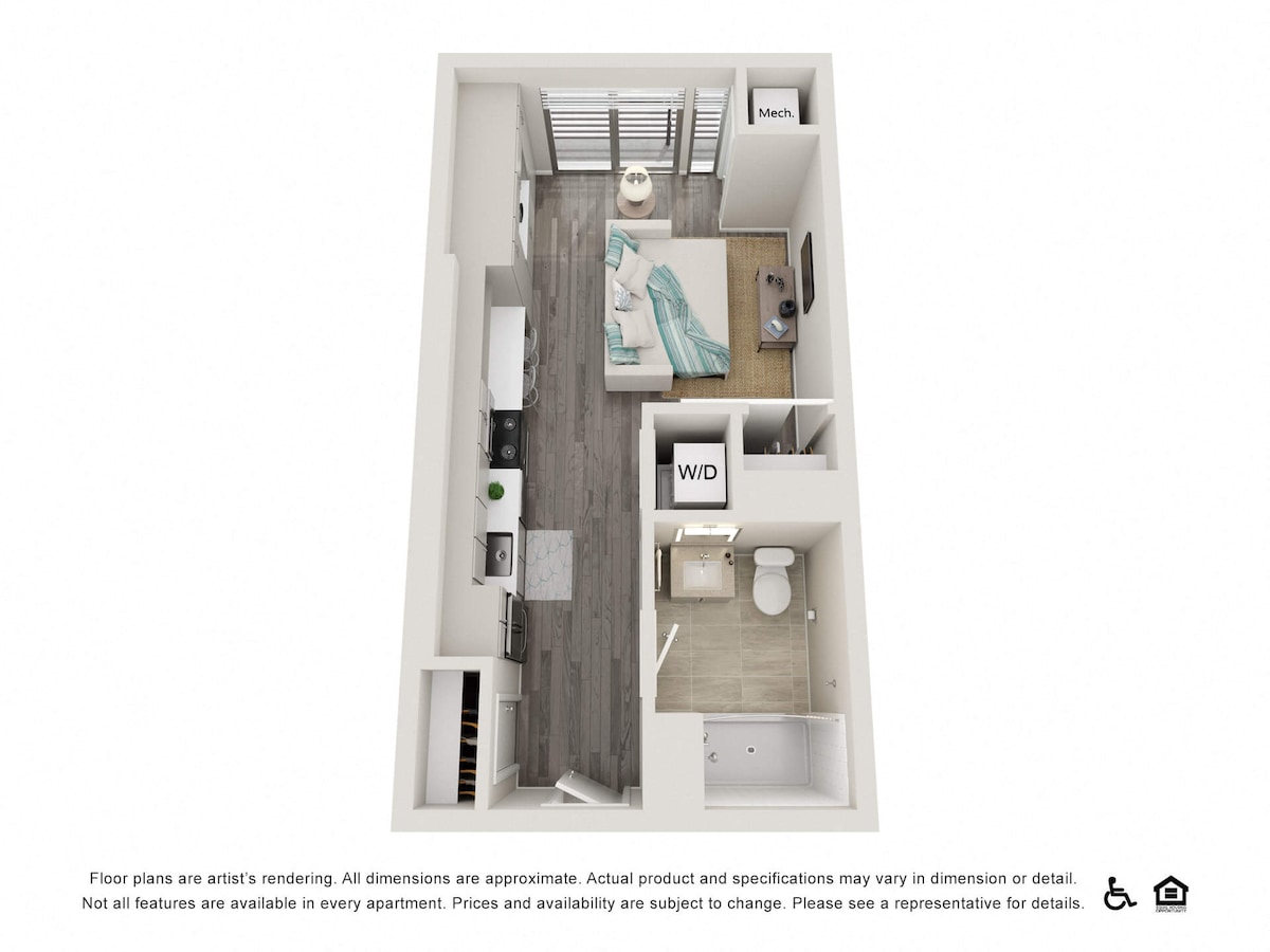 Plan pour Studio A1, montrant Studio