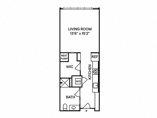 Floorplan diagram for S4, showing Studio