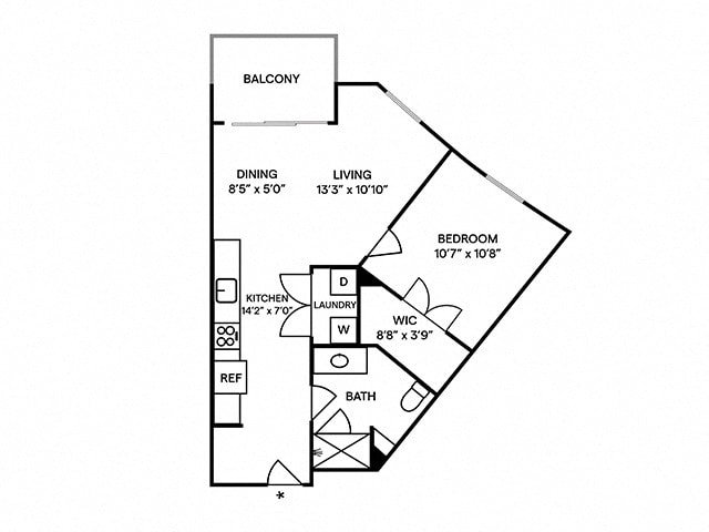 Plano de A3, que muestra 1 habitación