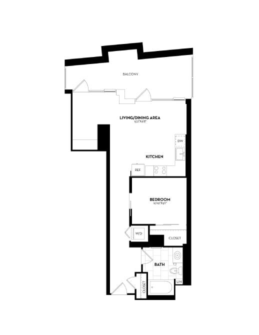 Plano de JR - A03 (muestra 1 dormitorio)