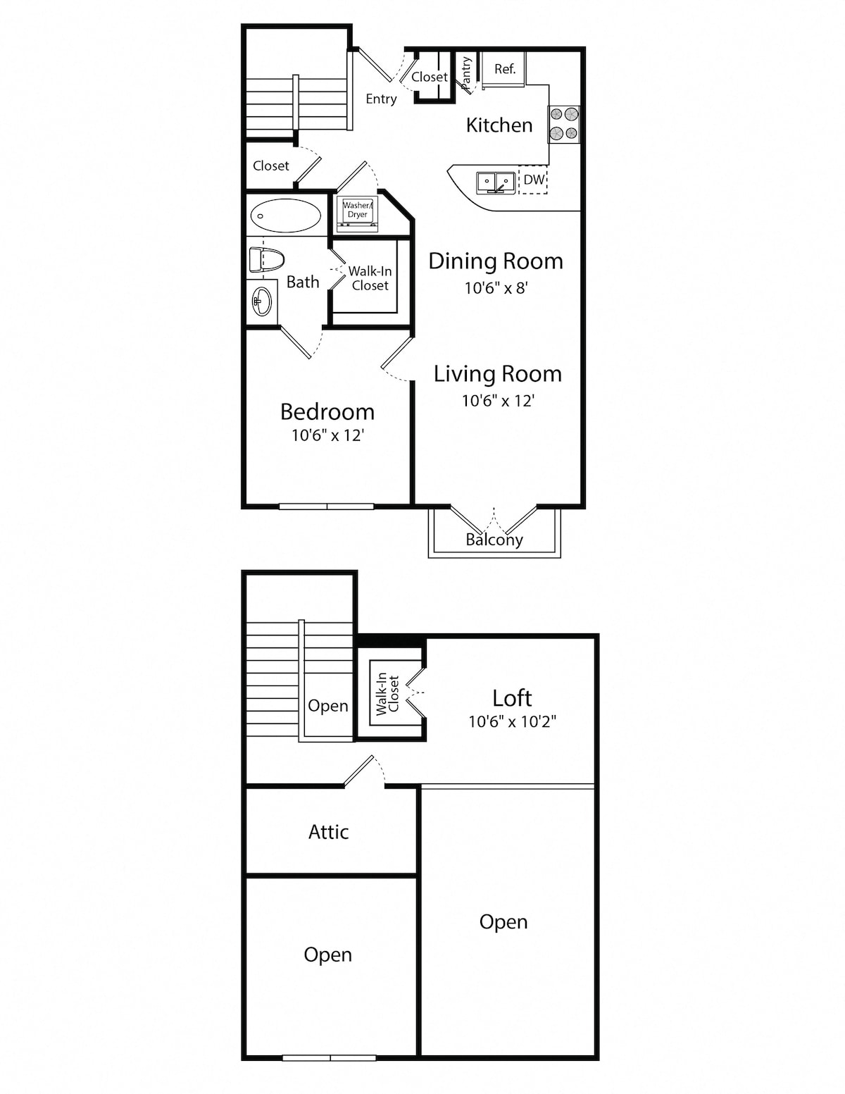 Plano de A1AL, que muestra 1 habitación