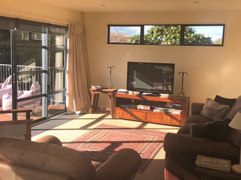Upstairs living area