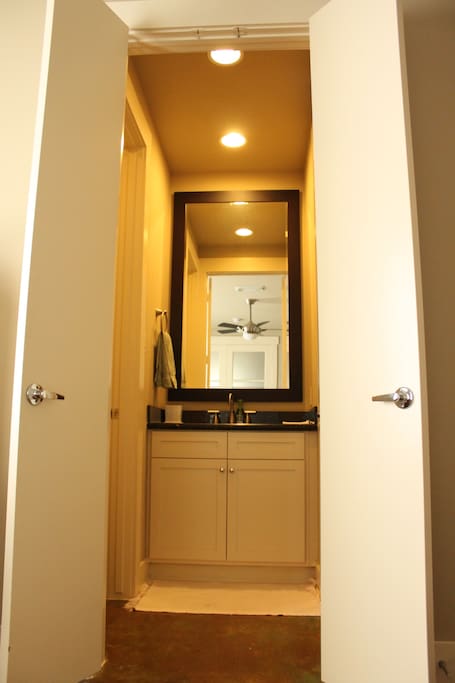 Full attached private bath