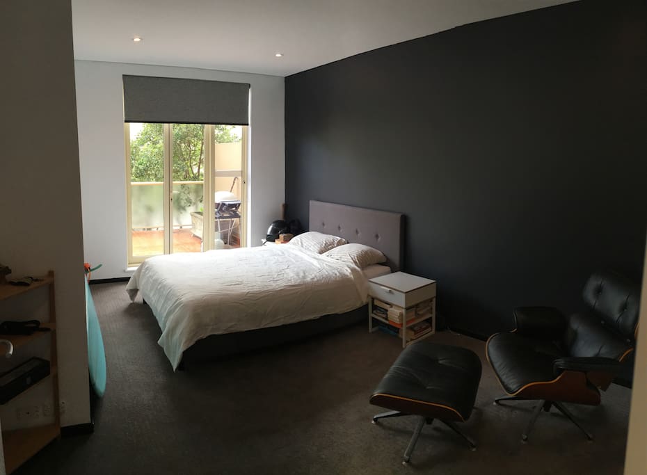 Comfortable Bedroom with Blockout blinds