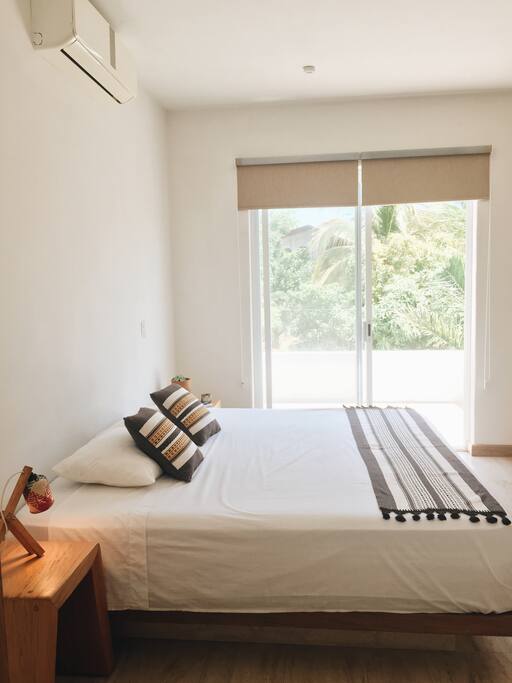 Room with balcony (street view)