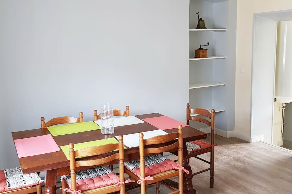 Le salon salle à manger