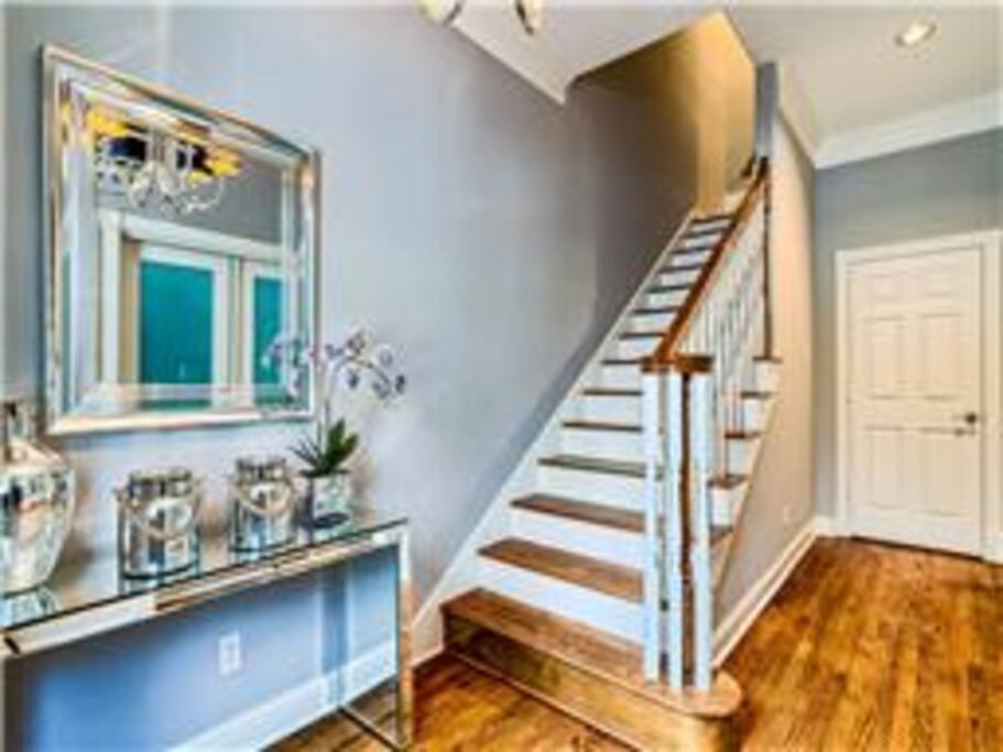Entry from the front door
