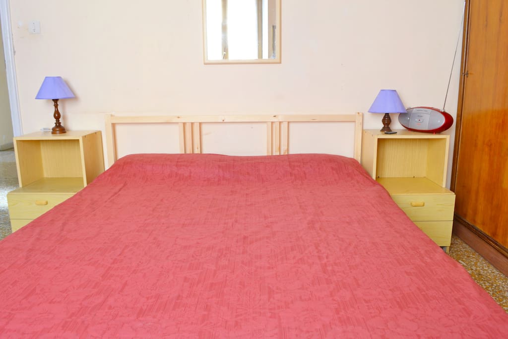 The nice double room with the bunk bed
