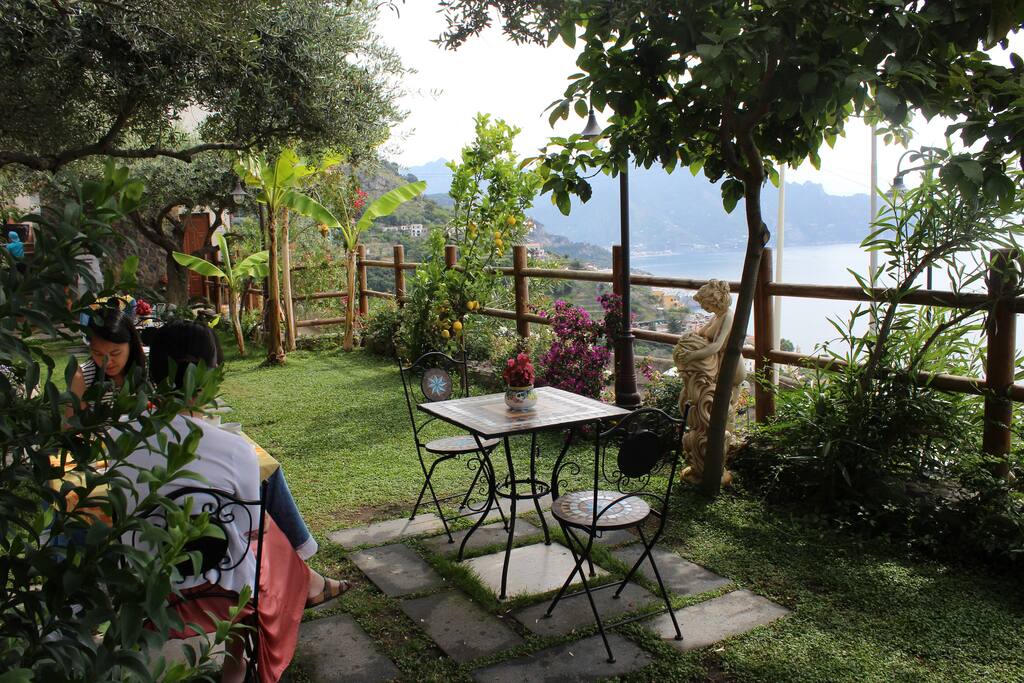 landscape seen from the garden
