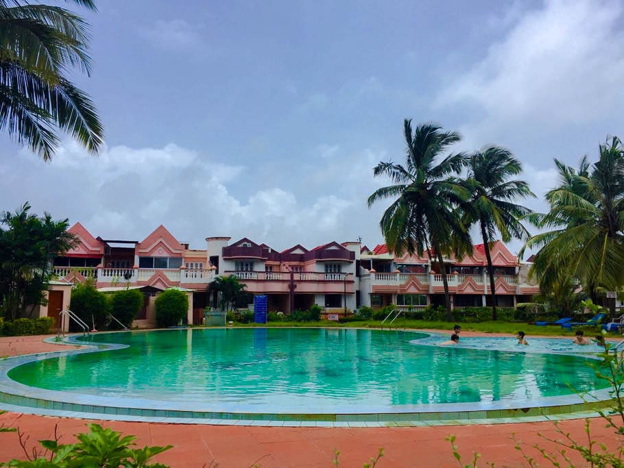 Aqua Blue swimming Pool