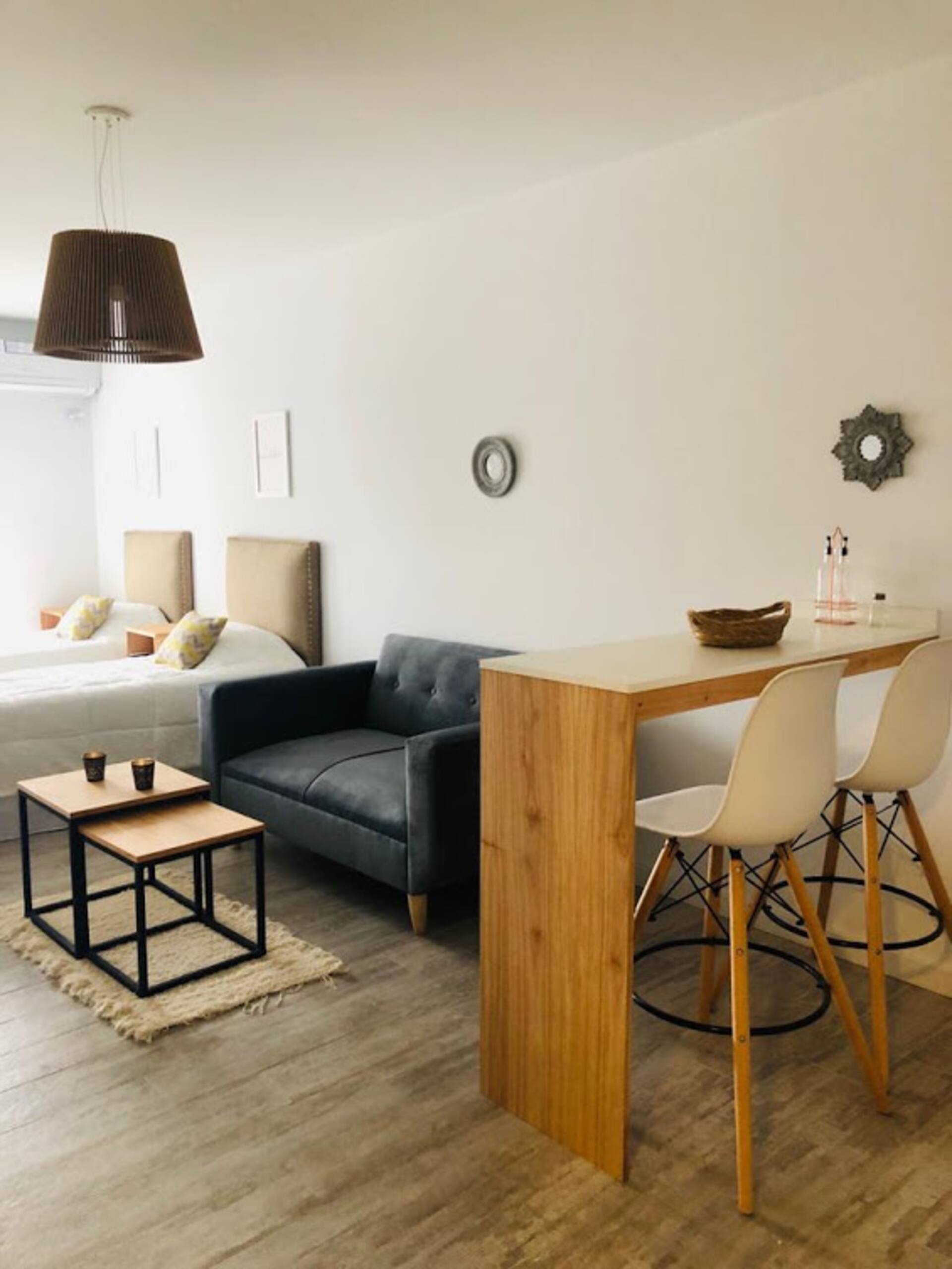 Furnished studio apartment in Almagro
