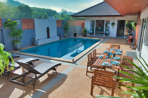 Barefoot Waterfall  - Three bed Luxury Pool Villa