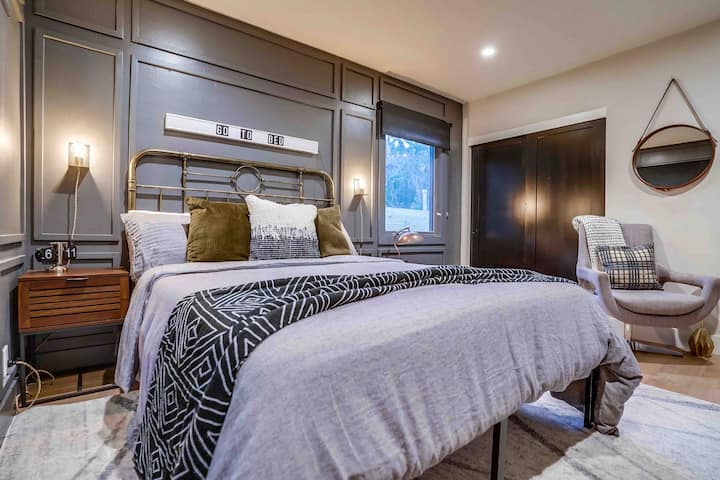 [ห้องนอน #2] ★ "เตียงนอนสบายมากและที่พักอบอุ่นมากแต่ทันสมัยและโฉบเฉี่ยวมาก"
