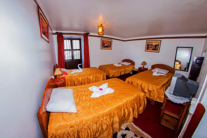 Habitación Cuádruple + Desayuno Incluido!!! - Cusco