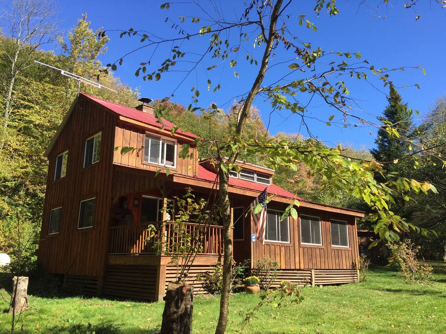 I lived here for a number of years before building the Lodge 1/8 mile away.