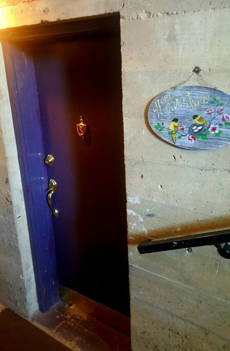 Private Entrance, front door to your. home away from home