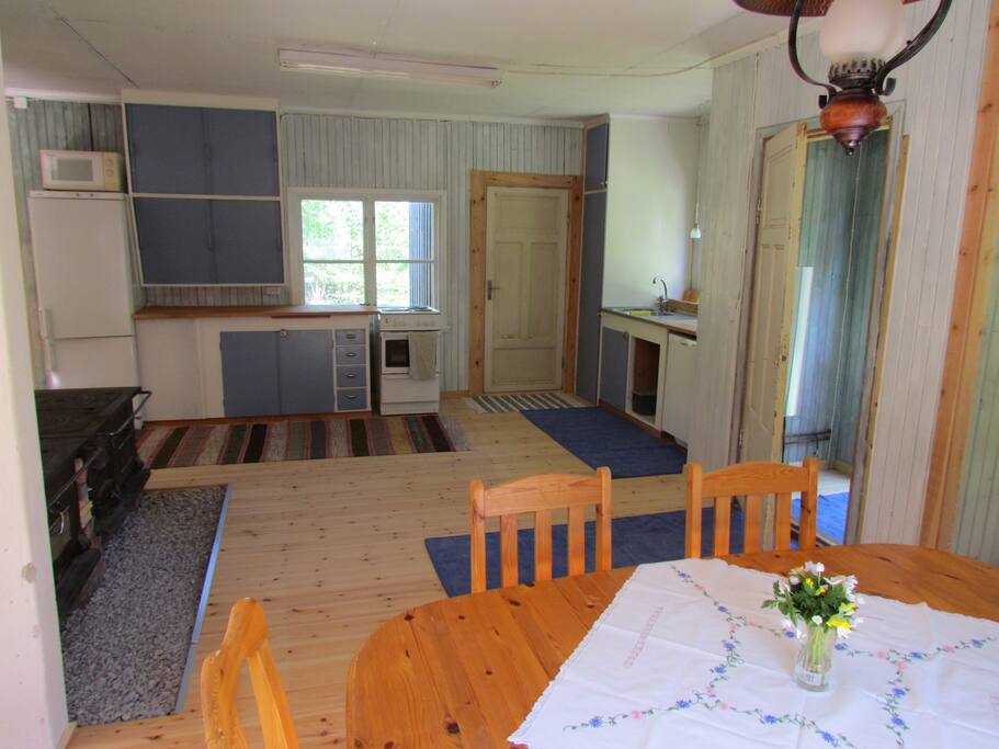 Kök med matplats