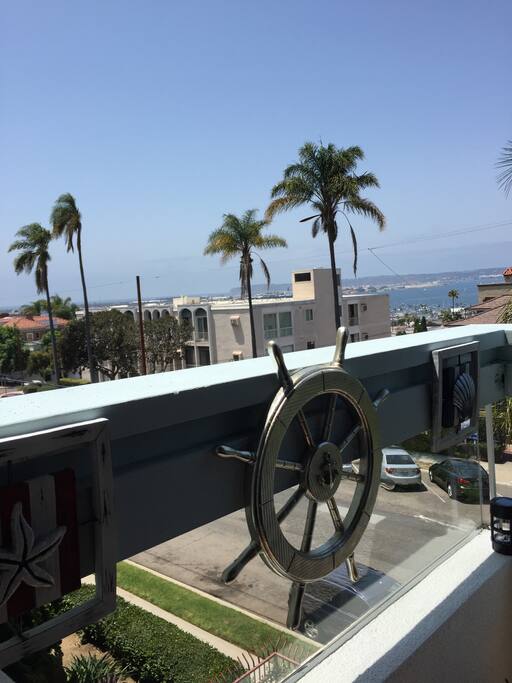 View of Pacific Ocean, Downtown, and San Diego Bay.
