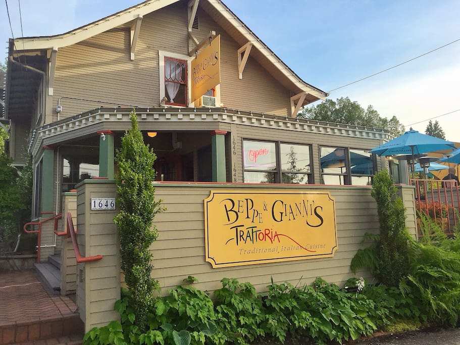 Neighborhood restaurant Beppe & Gianni's Trattoria