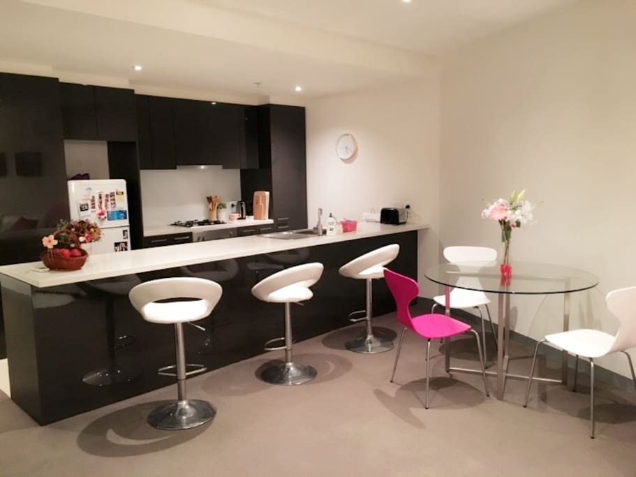 Kitchen and dining