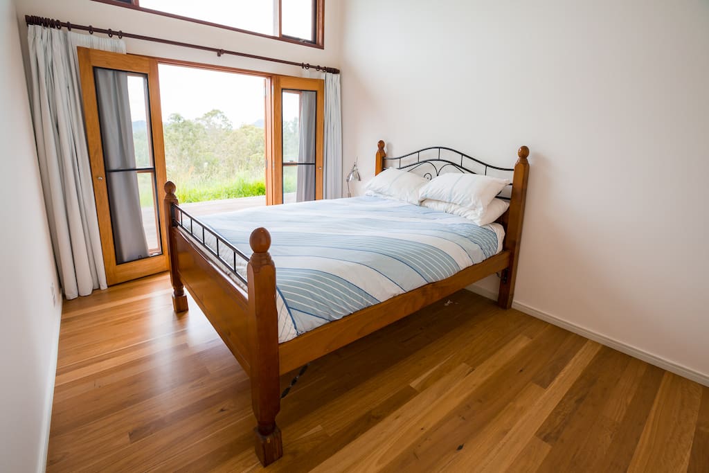 Your bedroom with queen bed