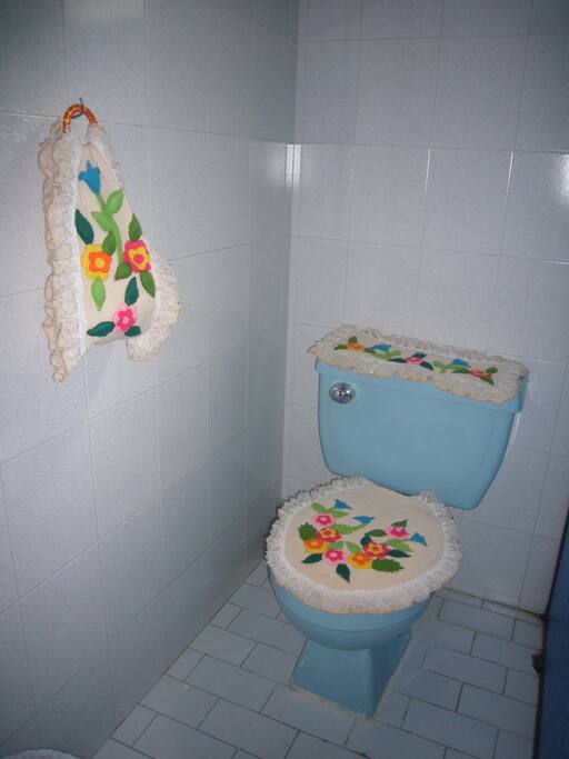 este es el baño que se comparte