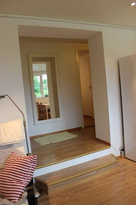 Spacious hallway