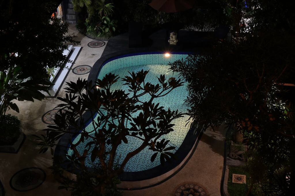 piscine vue du 2e etage