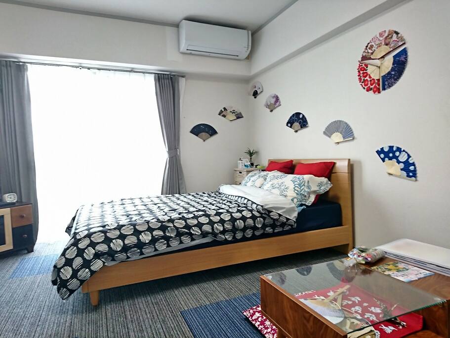 25㎡でゆったりした空間です。4名様まで宿泊可能です。