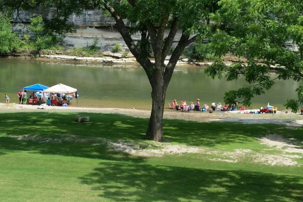 Private river park