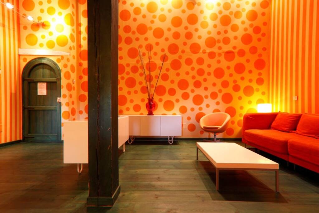 Salón apartamento pop- art