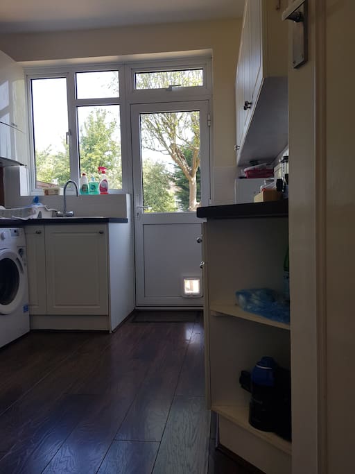 Kitchen - access to garden