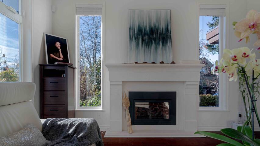 温哥华西区的豪华别墅，附有按摩浴缸钢琴，接近机场downtown gallery image 3