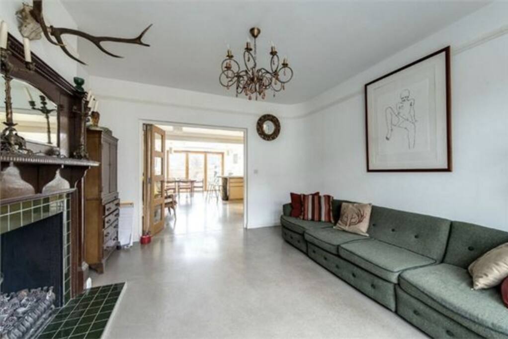 Large TV room