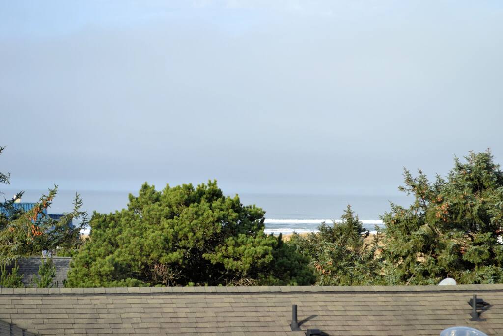 View from the master bedroom on the third floor