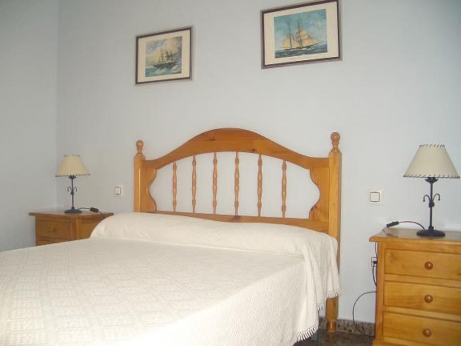 dormitorio 1 cama de matrimonio