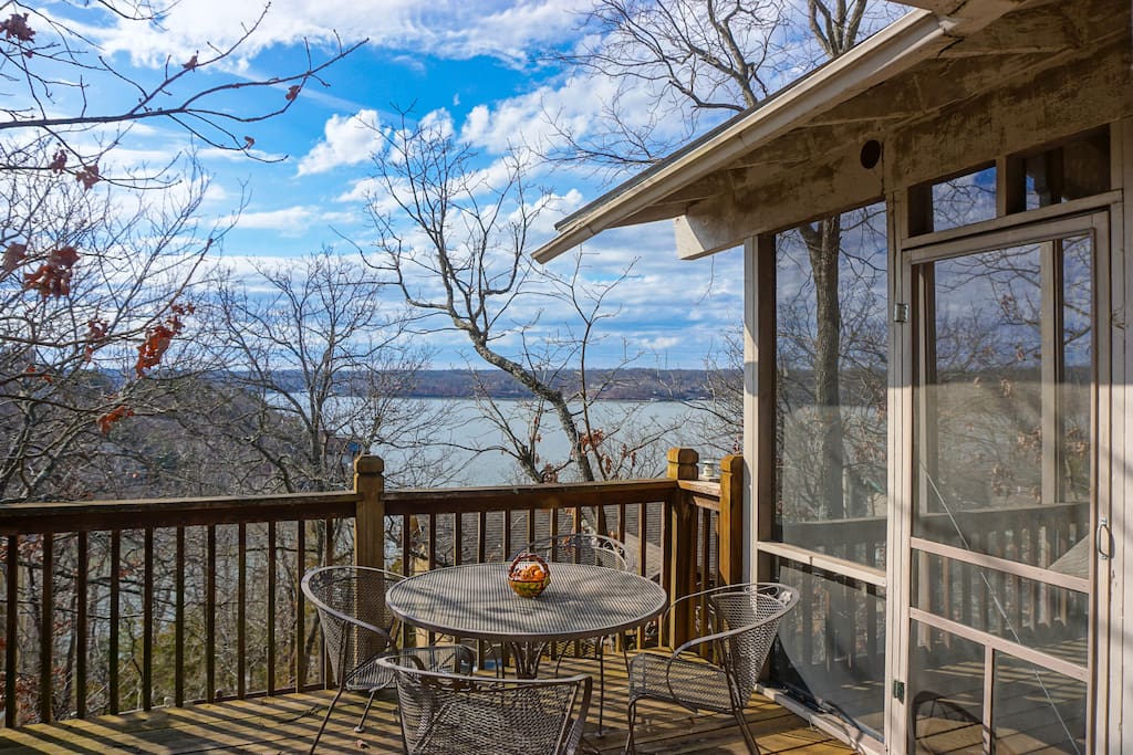 Patio Lake View with Screened in porch