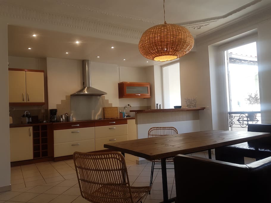 salle à manger/cuisine