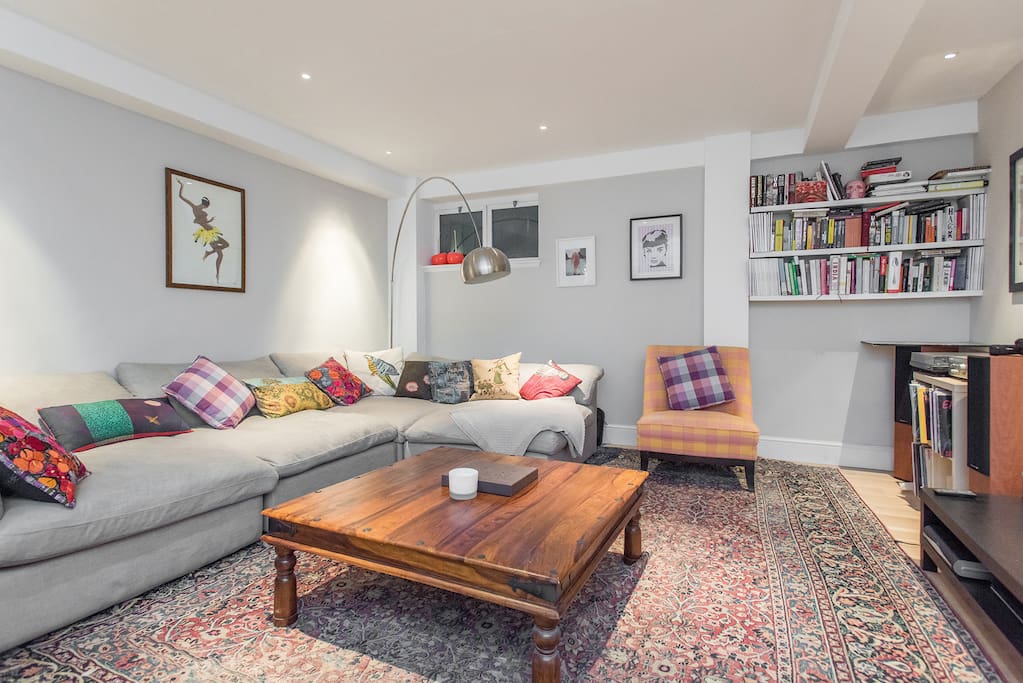 Living room with diner
