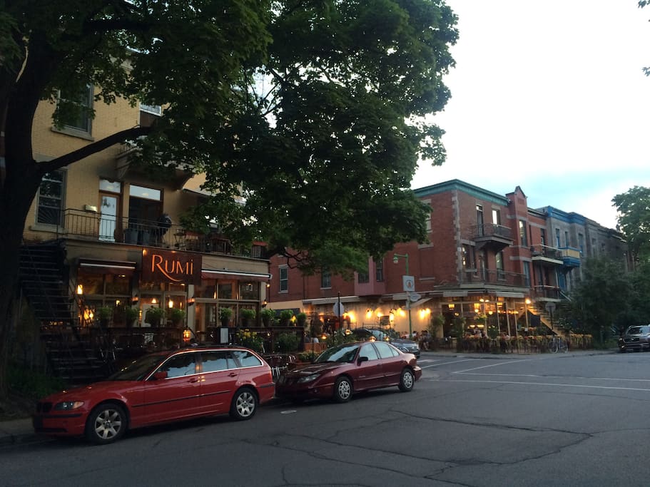 Our charming Montreal corner...