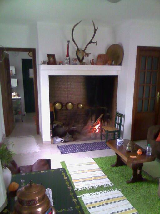 Lareira aconchegante