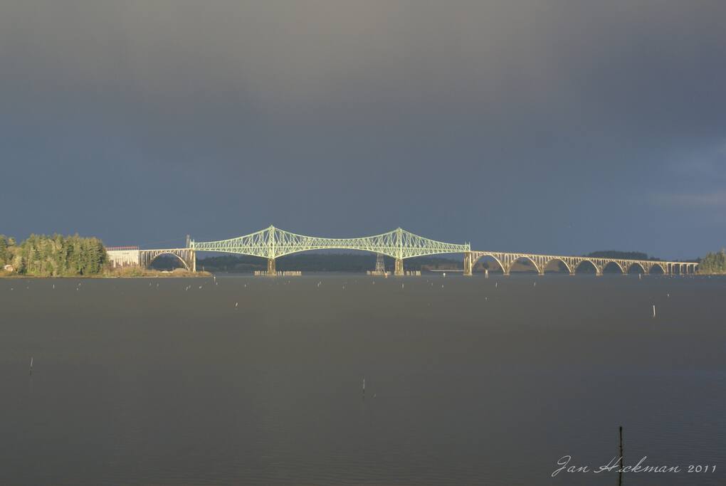 view of the bridge