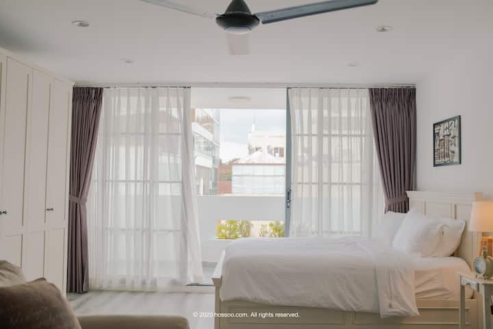 Uživajte u svježem zraku s terase za šetnju
