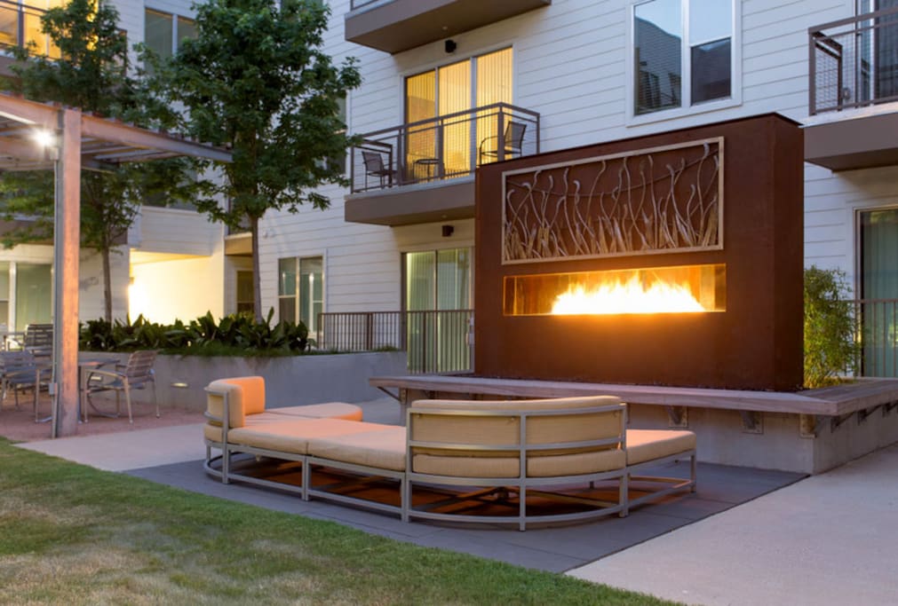 Outdoor Fireplace