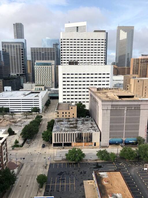 View from the left balcony